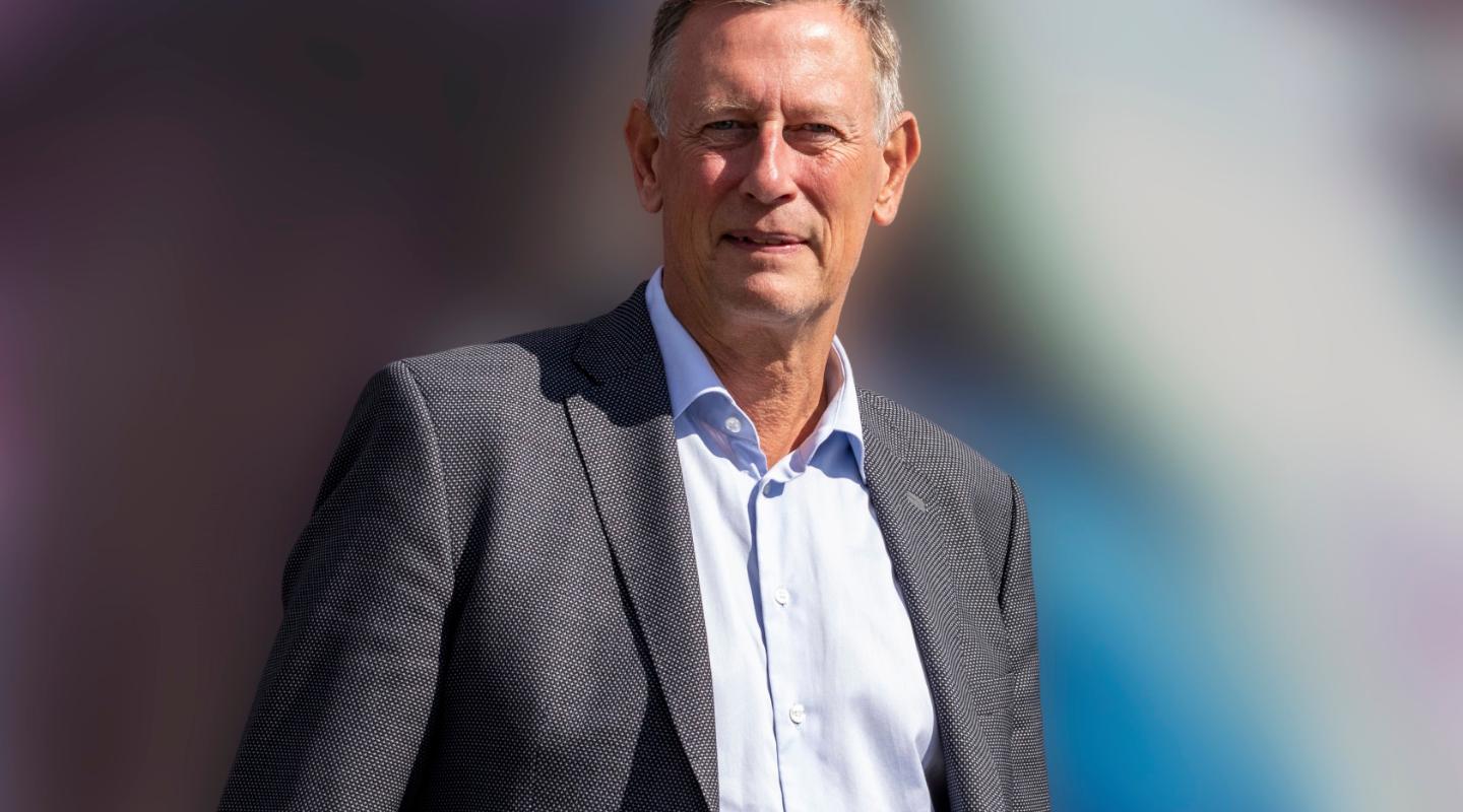 Olaf Rye, adm. direktør for Rybners.