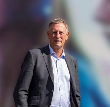 Olaf Rye, adm. direktør for Rybners.